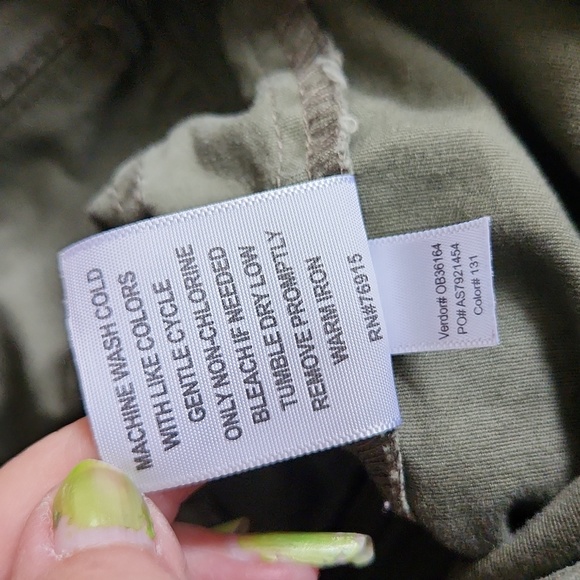 Appleseed's Army Green Small Jacket - Picture 11 of 11